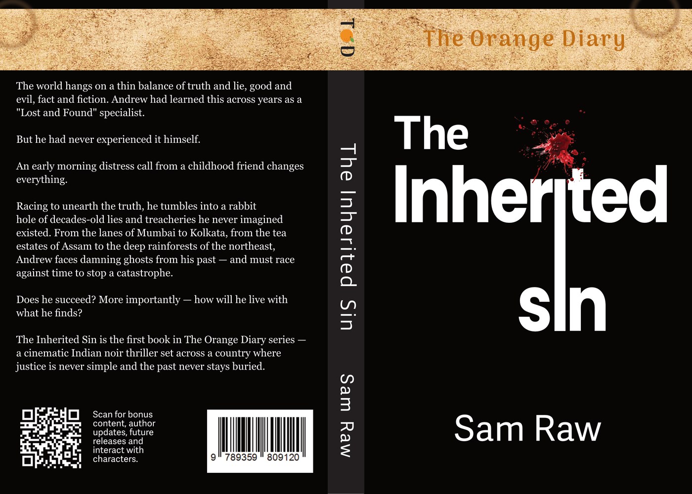 The Inherited Sin — Full Book Cover
